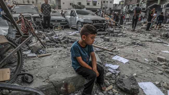Ser niño en Gaza